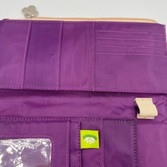 NEW Lily Bloom Wallet Clutch Floral Canvas ID Pouch NWT - Picture 5 of 12